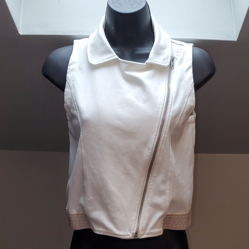 *Marvel* Moto Full Zip Sleeveless Shirt